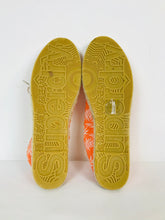 Load image into Gallery viewer, Superdry Women’s Pineapple Print Espadrilles | UK7 EU40 | Orange
