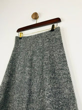 Load image into Gallery viewer, United Colors of Benetton Women&#39;s Wool Mini A-Line Skirt | EU42 UK14 | Grey
