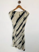 Load image into Gallery viewer, Mint Velvet Women&#39;s Silk Cowl Neck Sheath Dress | UK12 | Beige
