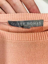 Load image into Gallery viewer, Oliver Bonas Women&#39;s Short Sleeve Loose Fit Jumper | UK10 | Pink
