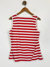 Load image into Gallery viewer, Betty Barclay Women&#39;s Striped Tank Top | UK14 | Red
