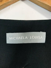 Load image into Gallery viewer, Michaela Louisa Women&#39;s Floral Cardigan | UK16 | Black
