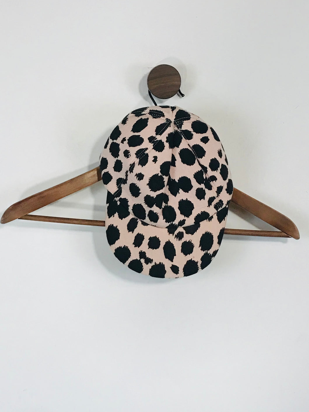 Etre Cecile Kid's Cotton Leopard Print Hat | XS | Pink