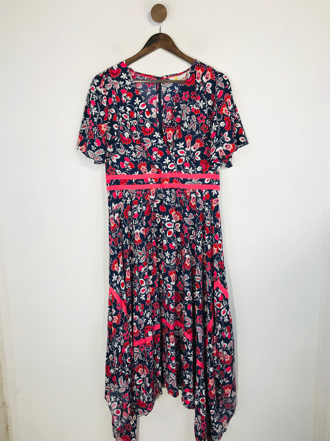 Boden Women's Floral Midi Dress | UK12 | Multicoloured