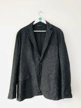 Load image into Gallery viewer, Massimo Dutti Men’s Wool Blend Blazer Overcoat | EU54 UK44 XL | Grey
