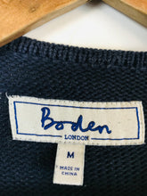 Load image into Gallery viewer, Boden Women&#39;s Striped Knit Jumper | M UK10-12 | Blue
