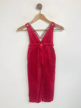 Load image into Gallery viewer, Zara Kid’s Corduroy Dungarees | 2-3 Years | Pink

