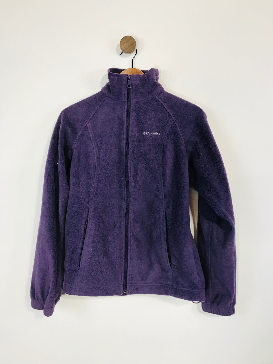 Columbia Women's Fleece Jacket | S UK8 | Purple