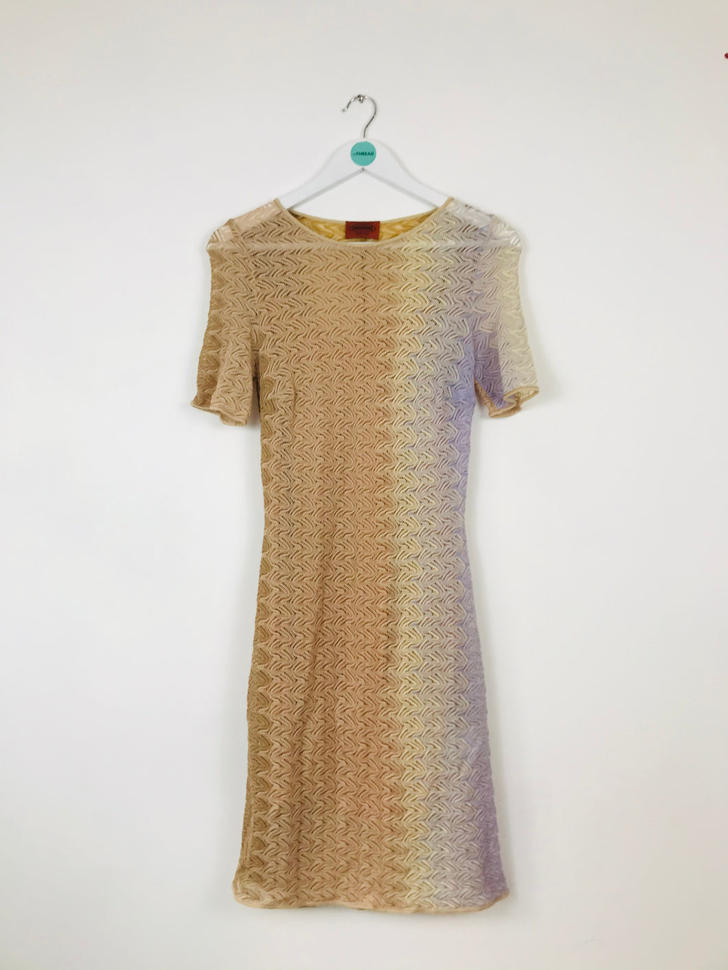 Missoni Women’s Knit Bodycon Dress | IT40 S UK8 | Brown