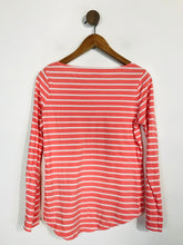 Load image into Gallery viewer, Boden Women&#39;s Striped Long Sleeve T-Shirt | UK10 | Pink
