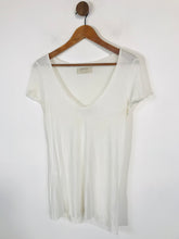 Load image into Gallery viewer, AllSaints Women&#39;s V-Neck T-Shirt | UK6 | White
