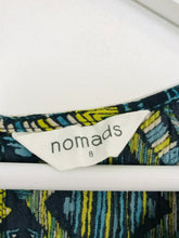 Load image into Gallery viewer, Nomads Women’s Boho Sleeveless Blouse | UK8 | Blue
