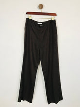 Load image into Gallery viewer, Precis Petite Women&#39;s Linen Casual Trousers | UK12 | Brown
