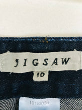Load image into Gallery viewer, Jigsaw Women’s A-line Denim Skirt | UK10 | Blue
