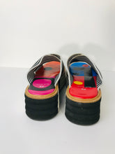 Load image into Gallery viewer, Paul Smith Women&#39;s Boho Platform Sliders Sandals | EU40 UK7 | Black White
