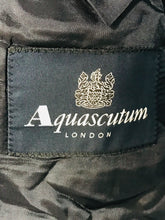 Load image into Gallery viewer, Aquascutum Men&#39;s Smart Suit Blazer Jacket | 44 S | Blue
