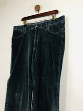Load image into Gallery viewer, Malboro Classic Men&#39;s Corduroy Trousers | W36 L32 | Black

