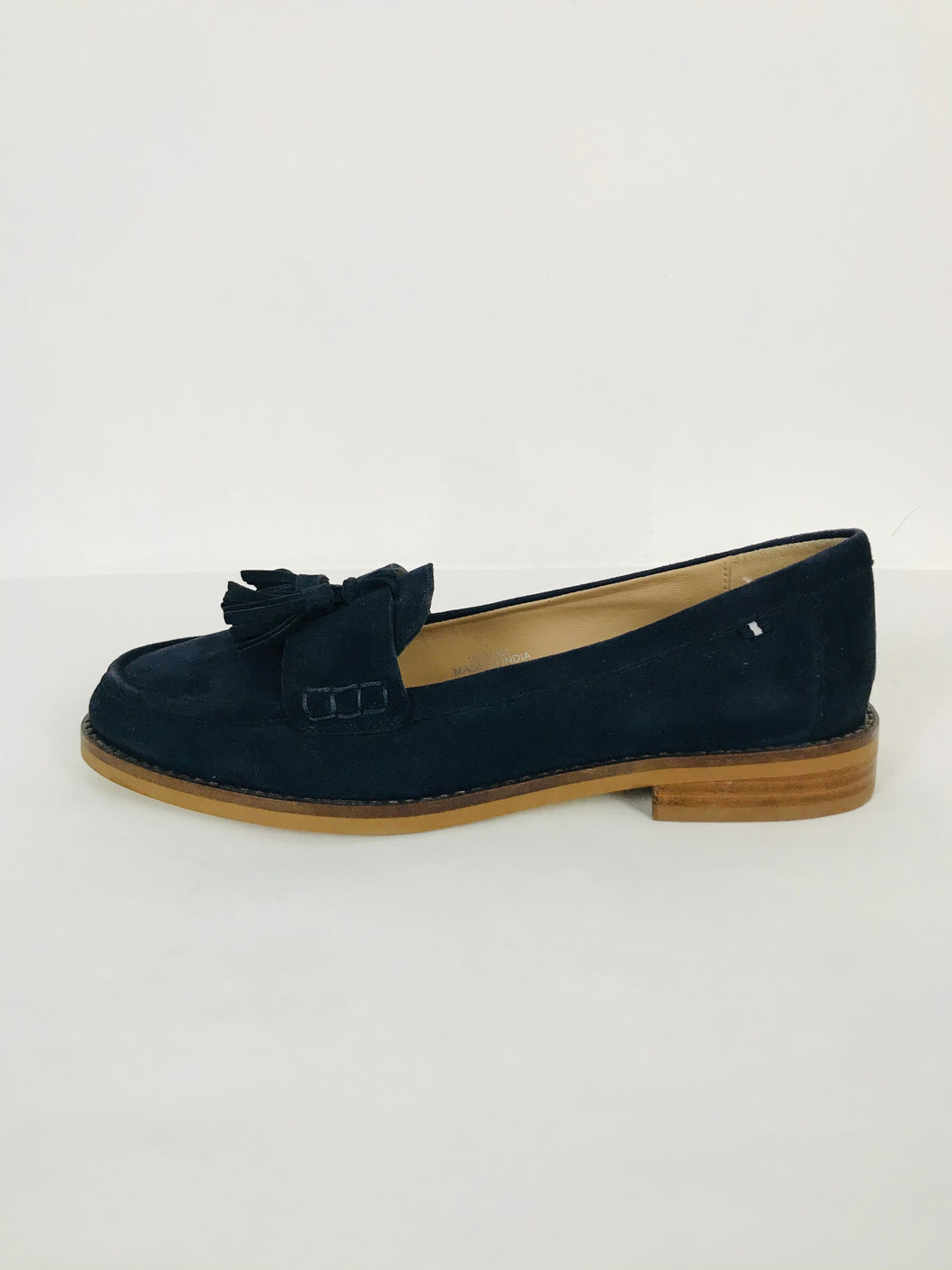 Crew Clothing Women’s Suede Tassle Loafers | 38 UK5 | Blue