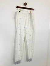 Load image into Gallery viewer, John Lewis Women&#39;s Star Print Pyjama Bottoms Trousers | UK12  | White
