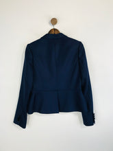 Load image into Gallery viewer, L.K. Bennett Women&#39;s Wool Smart Blazer Jacket | UK14 | Blue
