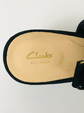 Load image into Gallery viewer, Clarks Women&#39;s Platform Strap Heels | UK6 | Black
