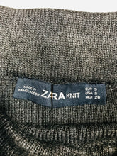 Load image into Gallery viewer, Zara Women&#39;s Knit Midi Pencil Skirt | S UK8 | Grey
