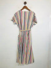 Load image into Gallery viewer, Warehouse Women&#39;s Striped Midi Dress | UK12 | Multicoloured
