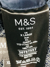 Load image into Gallery viewer, M&amp;S Marks and Spencer Men&#39;s Overcoat Coat | XL | Blue
