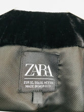 Load image into Gallery viewer, Zara Women’s Velvet Waistcoat | UK18 | Blaxk
