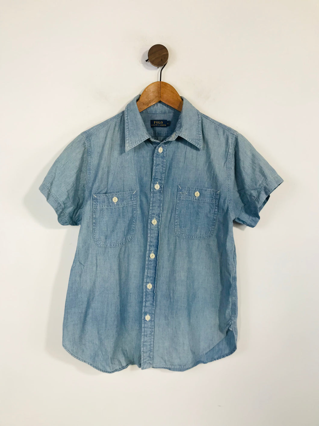 Ralph Lauren Women's Denim Button-Up Shirt | UK10 | Blue