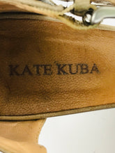 Load image into Gallery viewer, Kate Kuba Women&#39;s Leather Court Heels | EU38 UK5 | Beige
