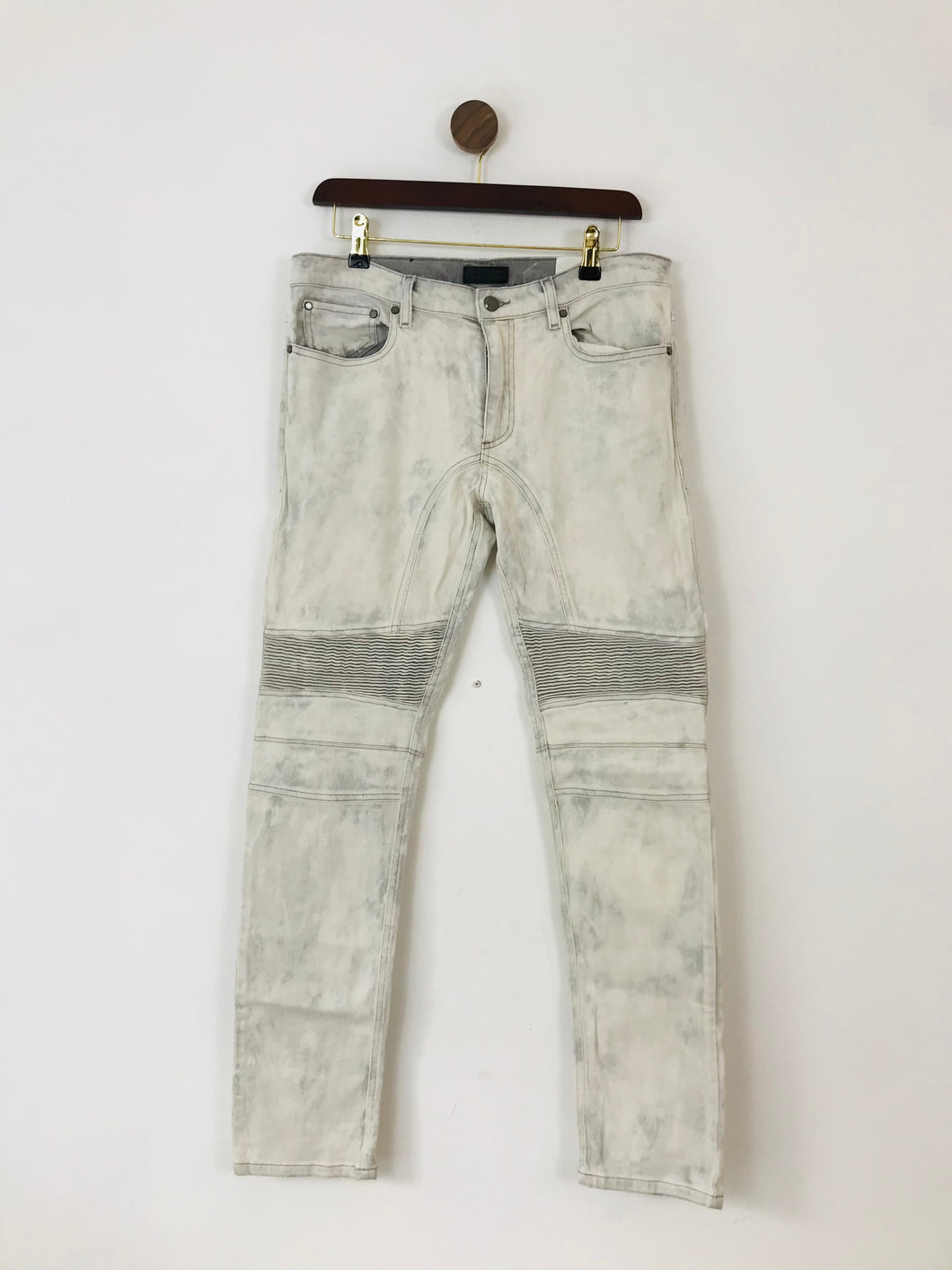 Belstaff Men’s Stone Wash Slim Fit Jeans | 32/33 | Grey