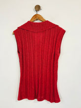 Load image into Gallery viewer, Weekend Max Mara Women&#39;s Knit Ribbed Tank Top | L UK14 | Red
