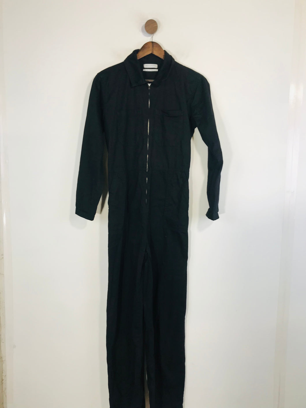 Urban Outfitters Women's Cotton Boilersuit | S UK8 | Black