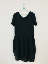 Load image into Gallery viewer, Xenia Design Women’s Scoop Neck Oversized Midi Dress | M | Black
