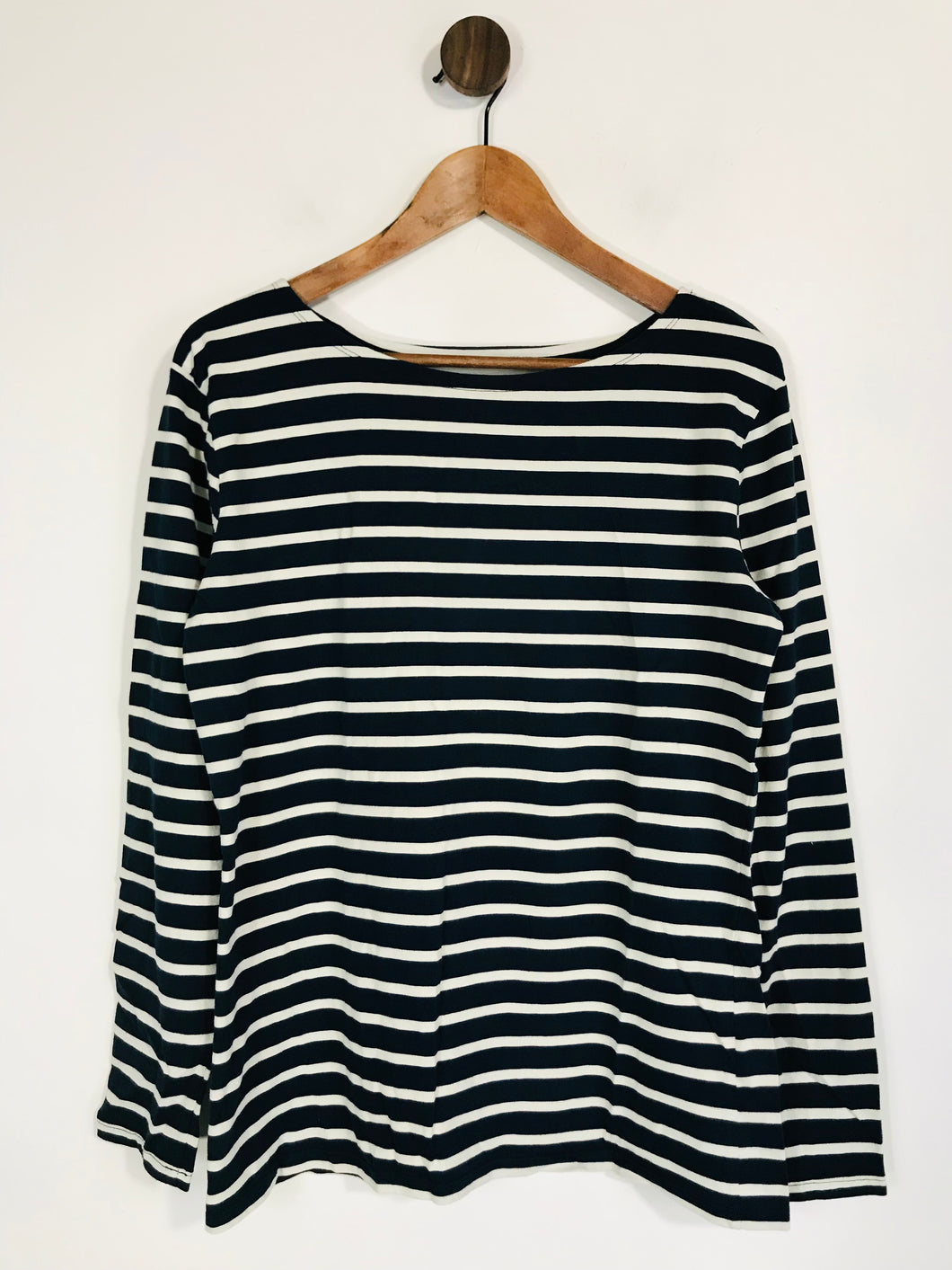 Seasalt Women's Striped Long Sleeve T-Shirt NWT | UK12 | Blue