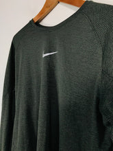 Load image into Gallery viewer, Nike Women&#39;s Long Sleeve Striped Sports Top | XL UK16 | Green
