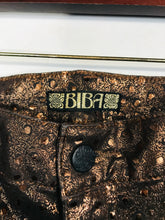 Load image into Gallery viewer, Biba Women&#39;s Polka dot Skinny Jeans | UK14 | Brown
