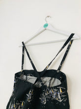 Load image into Gallery viewer, Toast Women&#39;s Midi Summer Dress NWT | UK14 | Black
