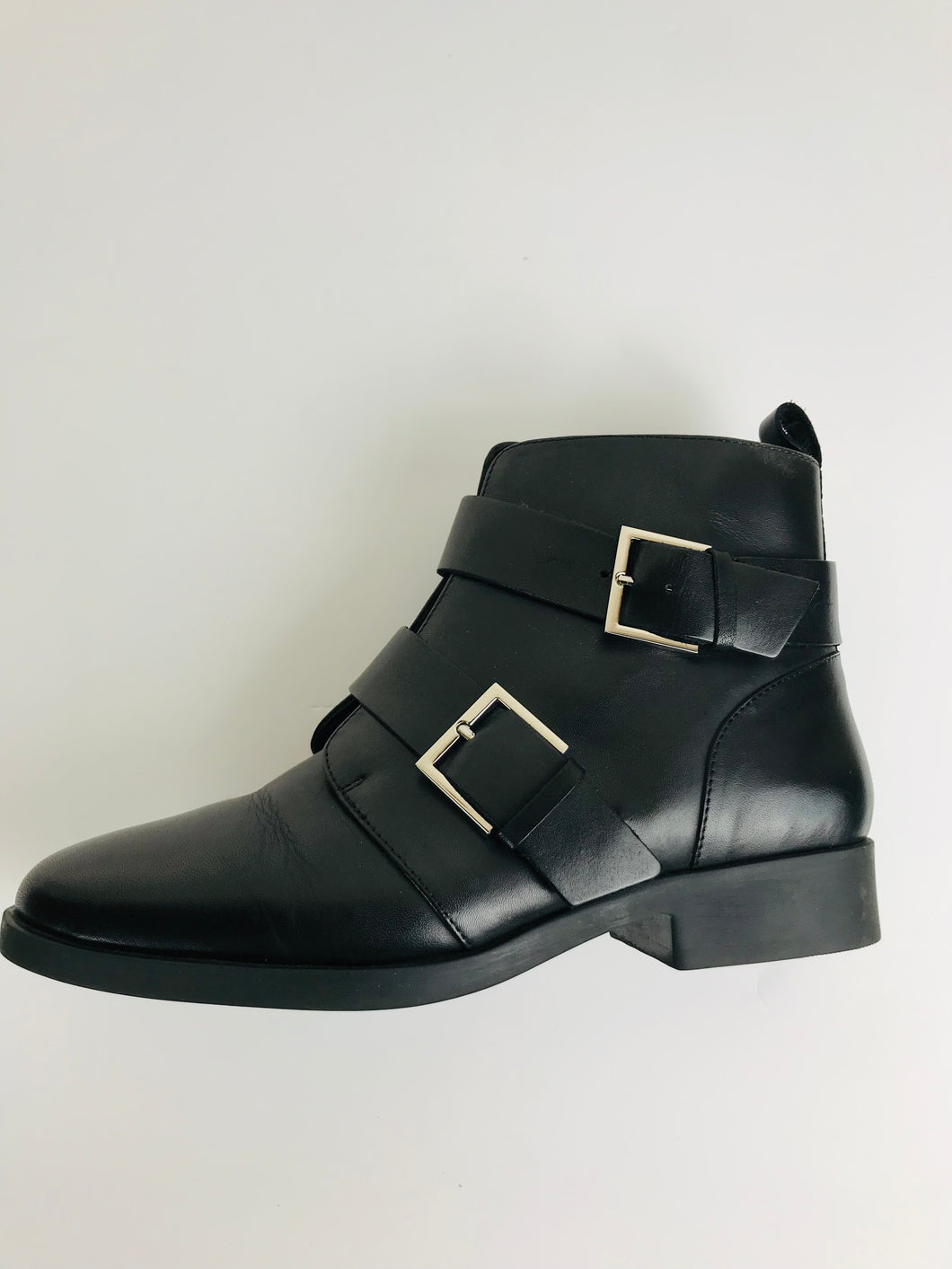 Joules Women's Leather Boots | UK6 | Black