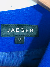 Load image into Gallery viewer, Jaeger Women&#39;s Sheath Dress | UK8 | Blue
