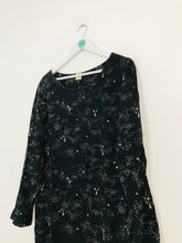 Load image into Gallery viewer, Des Petits Hauts Women’s Silk Shirt Dress | 3 UK12 | Black
