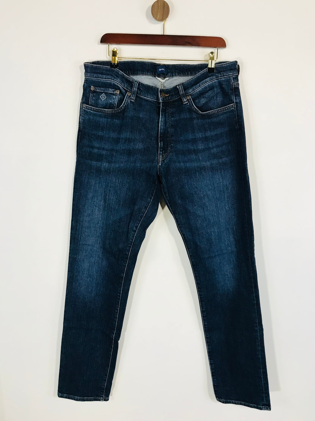 Gant Men's Slim Jeans | W34 | Blue