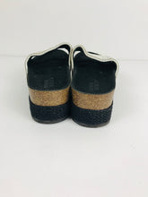Load image into Gallery viewer, Miss Sixty Women&#39;s Platform Sliders Sandals | EU38 UK5 | Black
