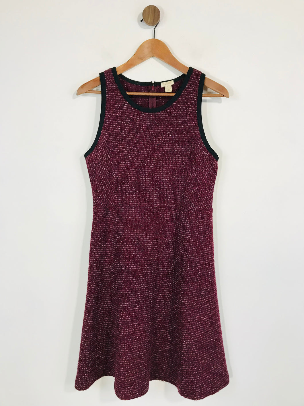 J. Crew Women's Knit A-Line Dress | US6 UK10 | Red