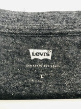 Load image into Gallery viewer, Levis Mens Logo Print Tshirt | L | Grey
