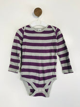Load image into Gallery viewer, Baby Boden Women&#39;s Striped Babygrow Playsuit | 18-24 Months | Purple
