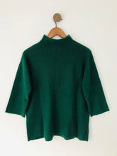 Load image into Gallery viewer, Essentiel Antwerp Women’s 100% Cashmere Short Sleeve Jumper | S UK8 | Green
