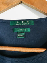 Load image into Gallery viewer, Lauren Ralph Lauren Women&#39;s T-Shirt  | L UK14 | Blue

