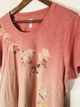 Load image into Gallery viewer, Uniqlo Women&#39;s Cotton Floral T-Shirt | XXL UK18-20 | Pink
